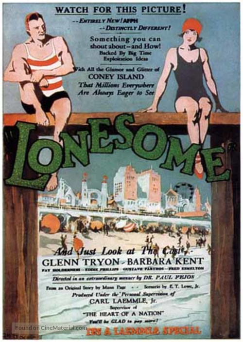 Lonesome - Movie Poster