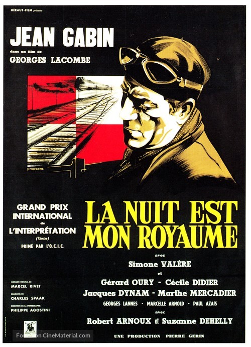 Nuit est mon royaume, La - French Movie Poster