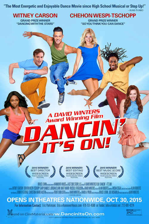 Dancin&#039; It&#039;s On - Movie Poster