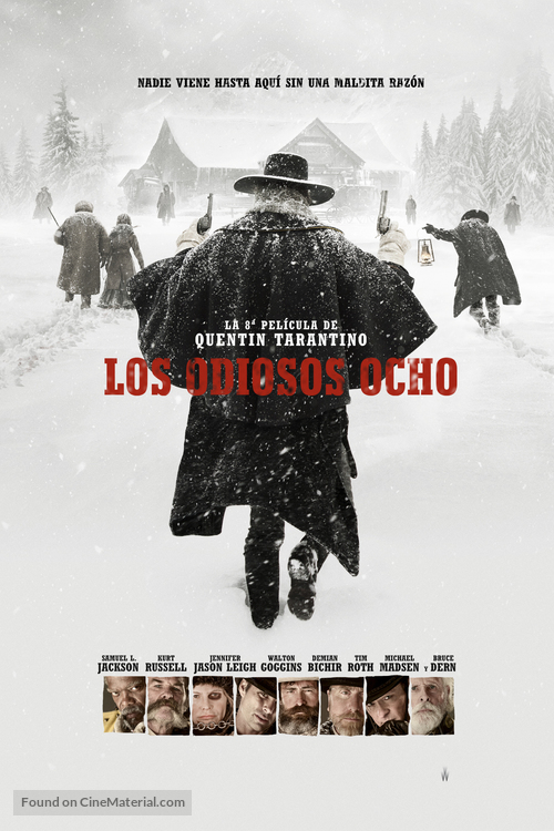The Hateful Eight - Spanish Movie Cover