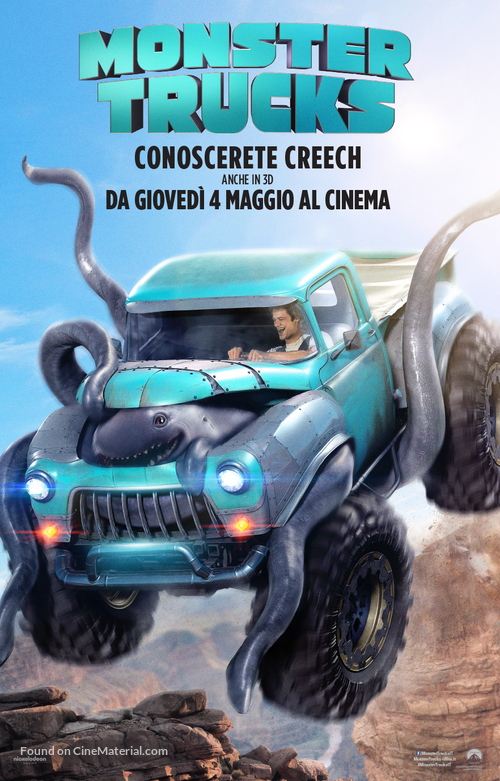 Monster Trucks - Italian Movie Poster