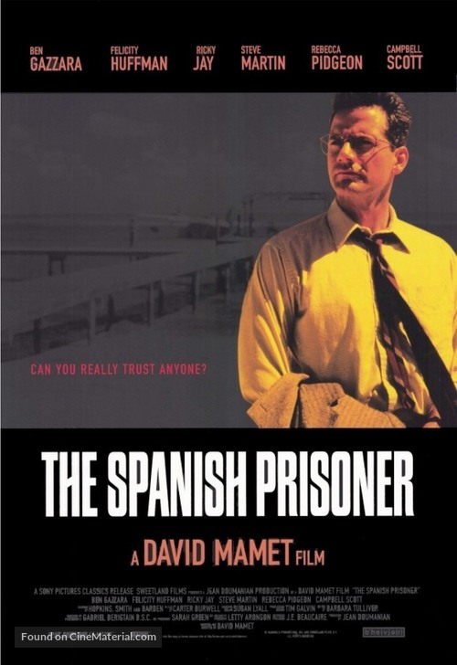 The Spanish Prisoner - Movie Poster