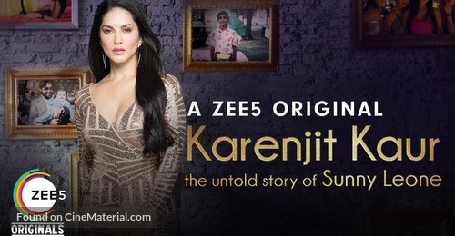 &quot;Karenjit Kaur - The Untold Story of Sunny Leone&quot; - Indian Movie Poster