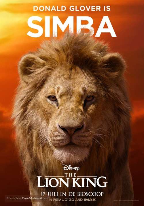 The Lion King - Dutch Movie Poster