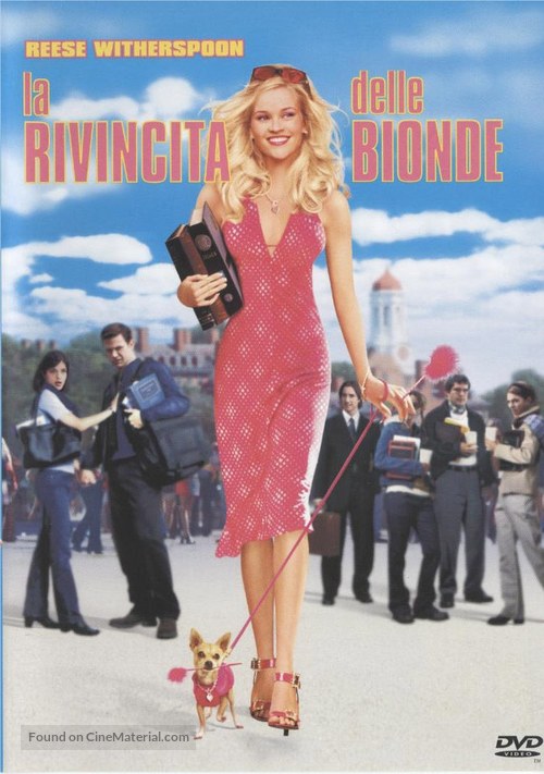 Legally Blonde - Italian DVD movie cover