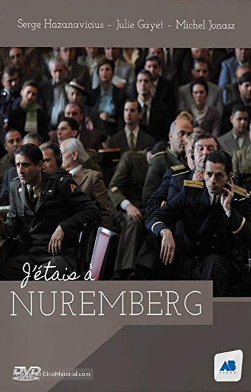 J&#039;&eacute;tais &agrave; N&uuml;remberg - French Movie Cover