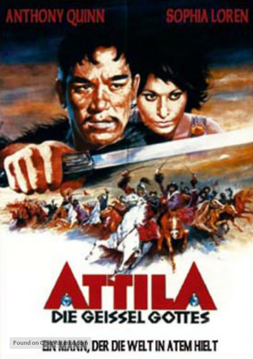 Attila - German Movie Poster