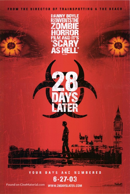 28 Days Later... - Movie Poster