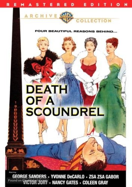 Death of a Scoundrel - DVD movie cover