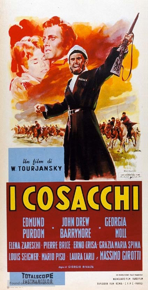 I cosacchi - Italian Movie Poster