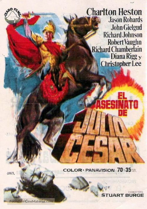 Julius Caesar - Spanish Movie Poster