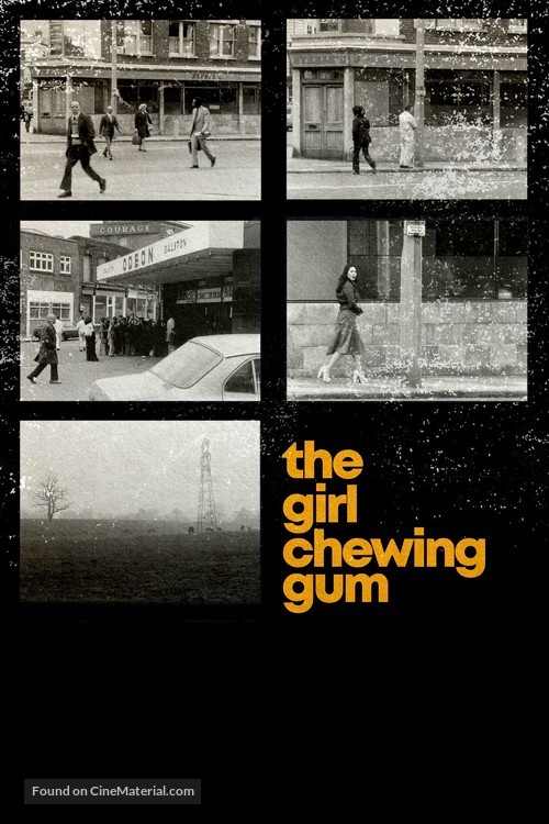 The Girl Chewing Gum - British Movie Poster