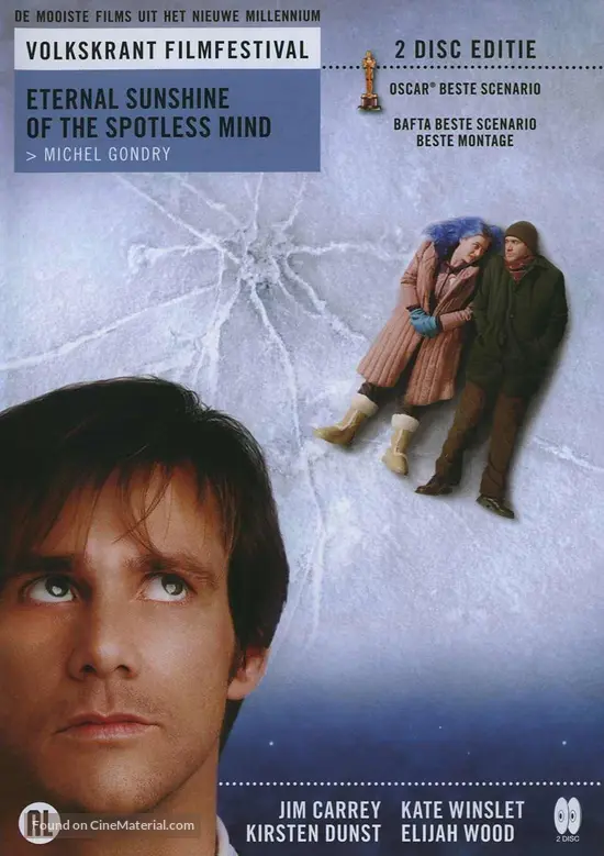 Eternal Sunshine of the Spotless Mind - Dutch DVD movie cover