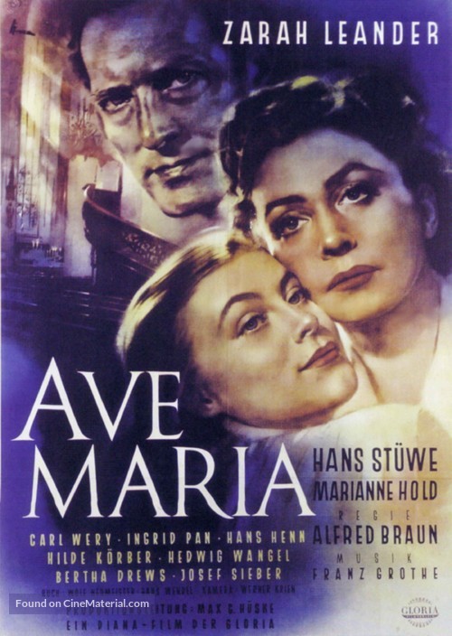 Ave Maria - German Movie Poster