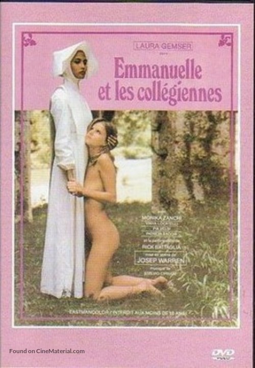 Suor Emanuelle - French DVD movie cover