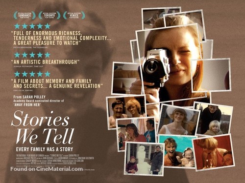 Stories We Tell - British Movie Poster