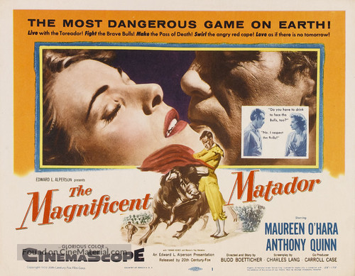 The Magnificent Matador - Movie Poster