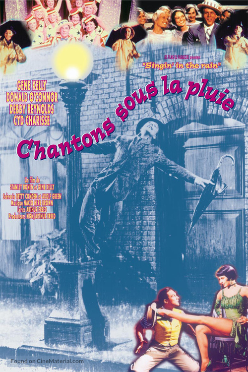 Singin&#039; in the Rain - French Movie Poster
