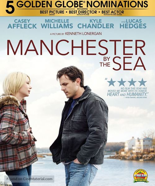 Manchester by the Sea - Blu-Ray movie cover