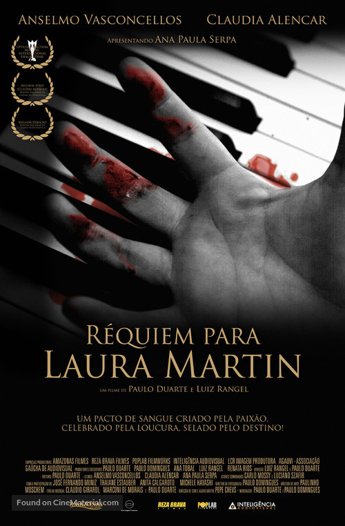 R&eacute;quiem para Laura Martin - Brazilian Movie Poster