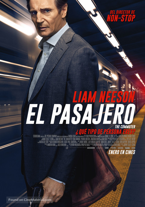 The Commuter - Chilean Movie Poster