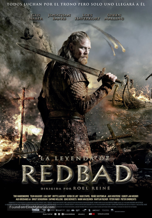 Redbad - Spanish Movie Poster