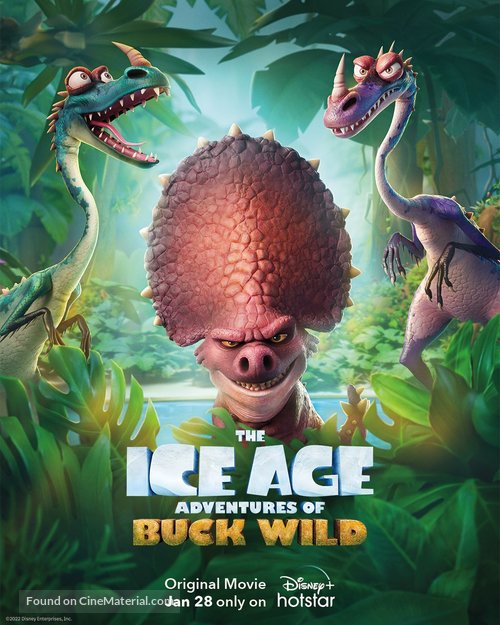 The Ice Age Adventures of Buck Wild - Indian Movie Poster