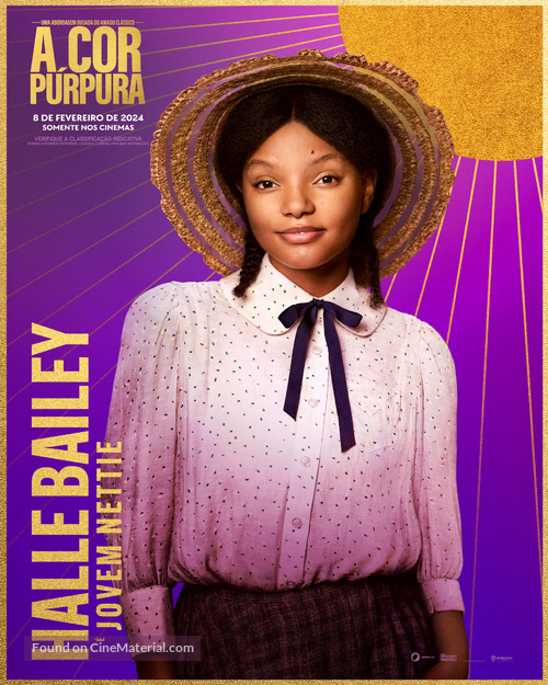 The Color Purple - Brazilian Movie Poster