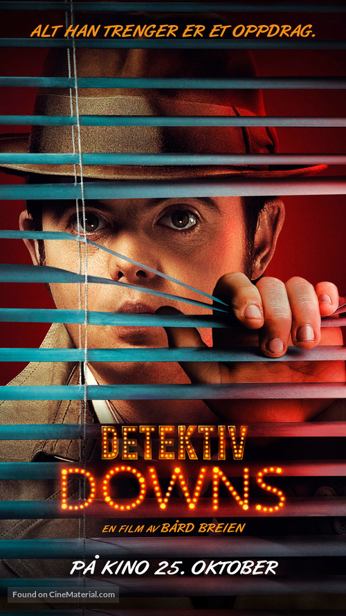 Detektiv Downs - Norwegian Movie Poster