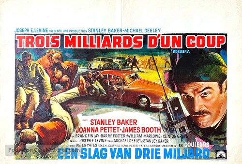 Robbery - Belgian Movie Poster