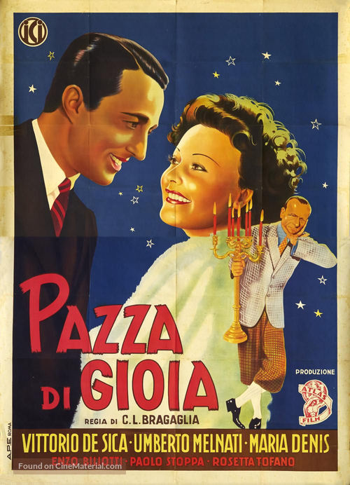 Pazza di gioia - Italian Movie Poster