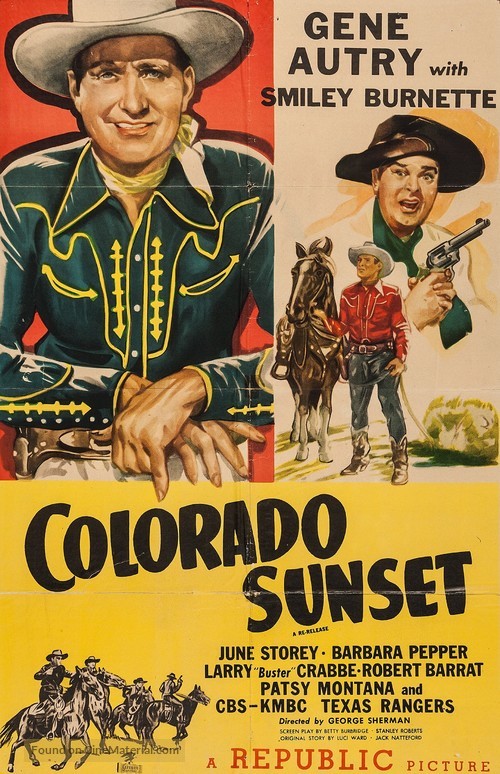 Colorado Sunset - Movie Poster