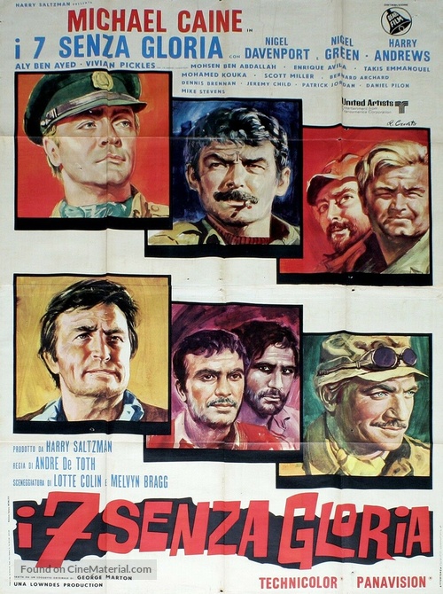 Play Dirty - Italian Movie Poster