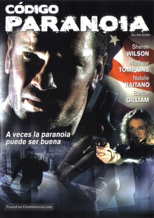 Killing Down - Mexican DVD movie cover