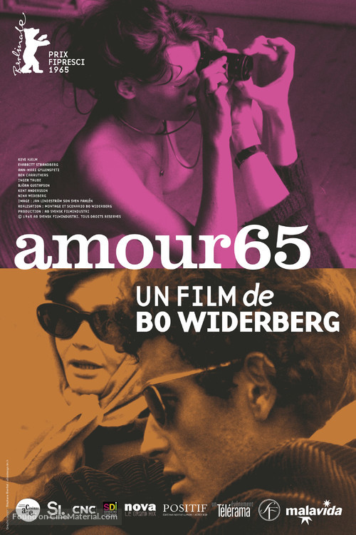 K&auml;rlek 65 - French Re-release movie poster