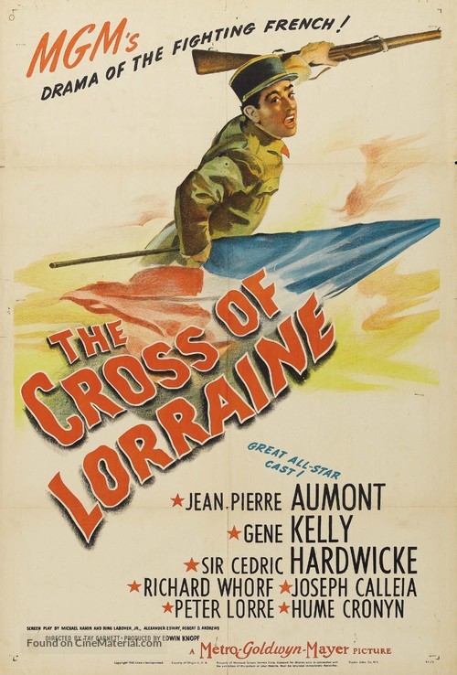 The Cross of Lorraine - Movie Poster