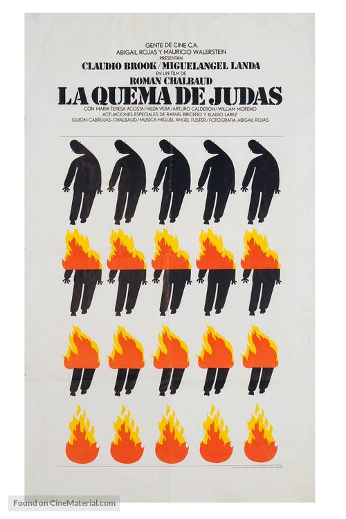 La quema de Judas - Venezuelan Movie Poster