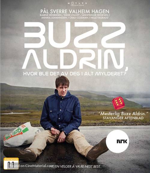 &quot;Buzz Aldrin, hvor ble det av deg i alt mylderet?&quot; - Norwegian Blu-Ray movie cover