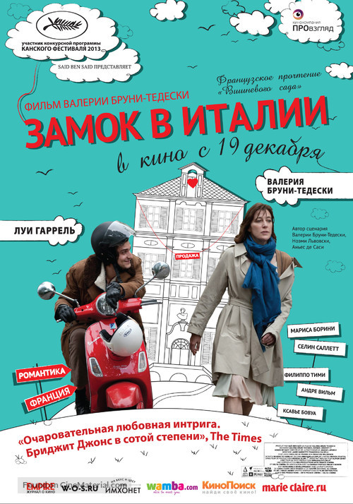 Un ch&acirc;teau en Italie - Russian Movie Poster