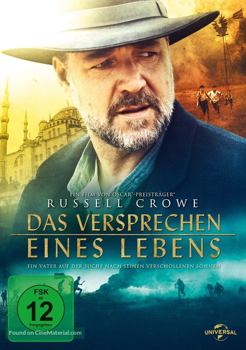 The Water Diviner - German DVD movie cover