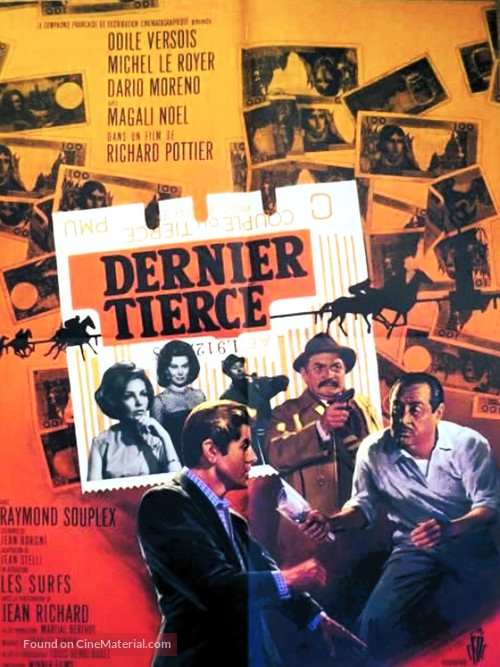 Dernier tierc&eacute; - French Movie Poster