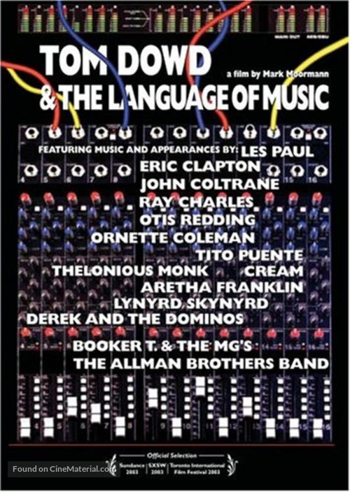 Tom Dowd &amp; the Language of Music - poster