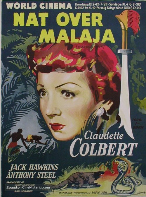The Planter&#039;s Wife - Danish Movie Poster