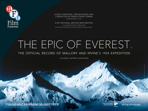 Epic of Everest - British Movie Poster