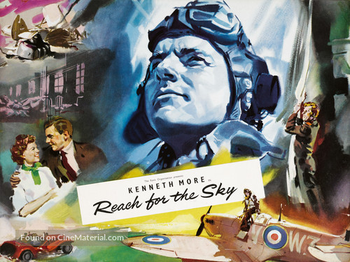 Reach for the Sky - British Movie Poster