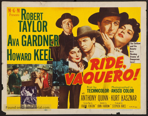 Ride, Vaquero! - Movie Poster