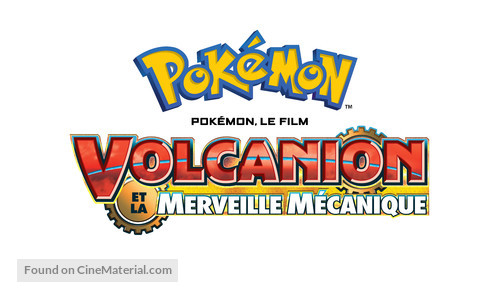 Pok&eacute;mon the Movie: Volcanion and the Mechanical Marvel - French Logo