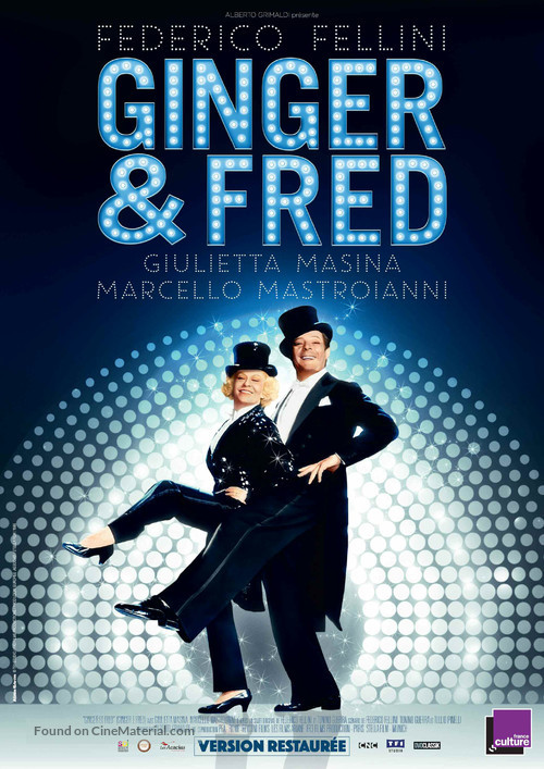 Ginger e Fred - French Re-release movie poster