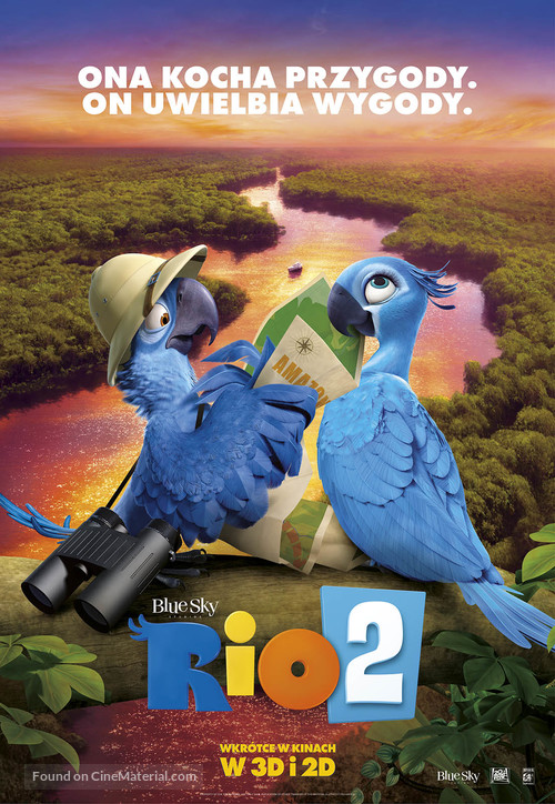 Rio 2 - Polish Movie Poster