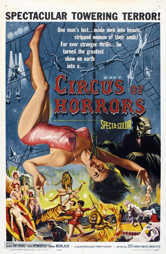 Circus of Horrors - Movie Poster